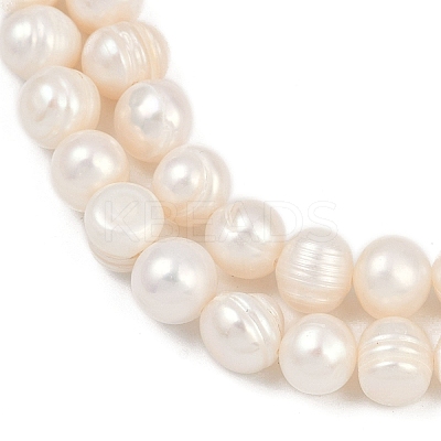 Natural Cultured Freshwater Pearl Beads Strands PEAR-I007-07J-08A-1