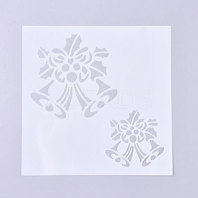 Christmas Theme Plastic Reusable Drawing Painting Stencils Templates DIY-G027-A01-1