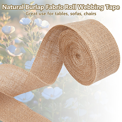 Jute Ribbon OCOR-WH0101-128B-1