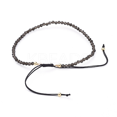 Braided Bead Bracelets BJEW-JB04917-06-1