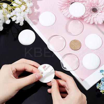 12Pcs 2 Style Door Knob Wall Shield AJEW-NB0002-44-1