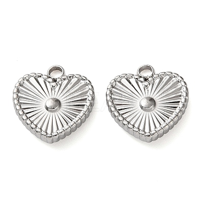 304 Stainless Steel Charms STAS-P440-01P-1