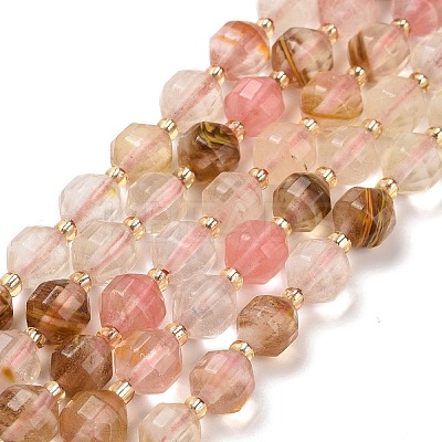 Tigerskin Glass Beads Strands G-I338-02-1