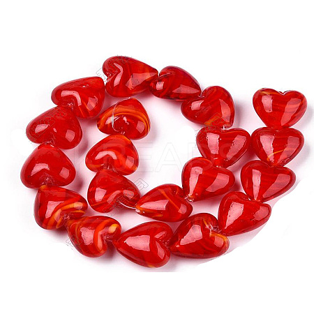Handmade Lampwork Beads X-LAMP-DT122J-B-1
