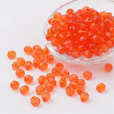 Transparent Acrylic Beads DB10MM-08-1