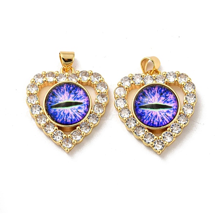 Real 18K Gold Plated Brass Pendants KK-L209-005G-01-1