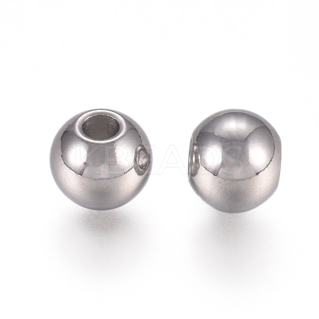 Tarnish Resistant 316L Surgical Stainless Steel Beads STAS-M274-073C-P-1