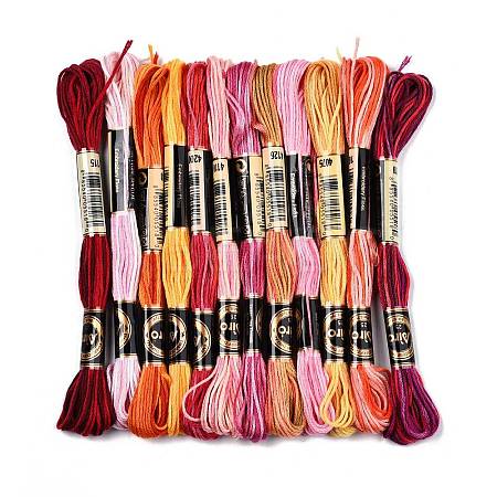 6-Ply Polyester Embroidery Floss OCOR-FZ0001-01R-1