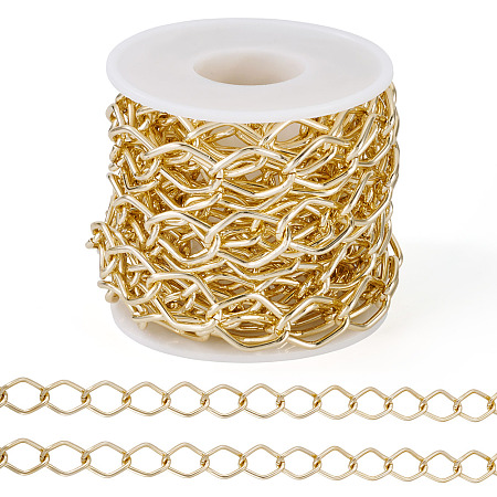 5M Oxidation Aluminum Twist Rhombus Link Chains CHA-TA0001-36-1