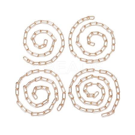 Unwelded Iron Paperclip Chains CH-FS0001-01LG-1