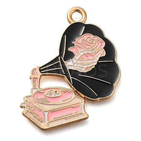 Alloy Enamel Pendants ENAM-Q508-03B-1