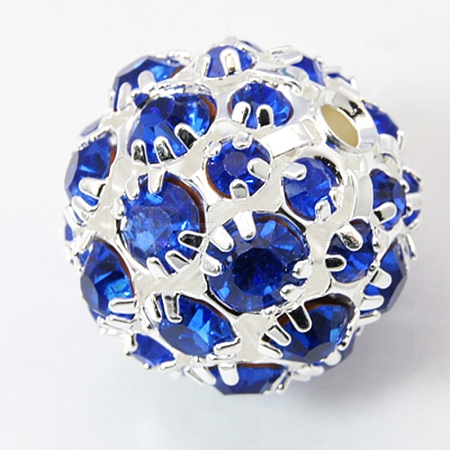 Brass Rhinestone Beads RB-Q165-4-1