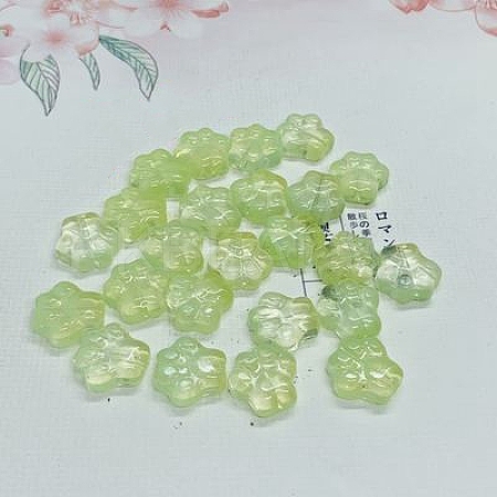 Transparent Handmade Lampwork Beads LAMP-CJC0004-33I-1