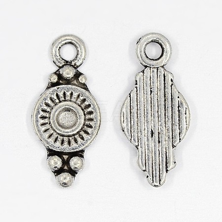 Tibetan Style Alloy Charms EA270Y-1