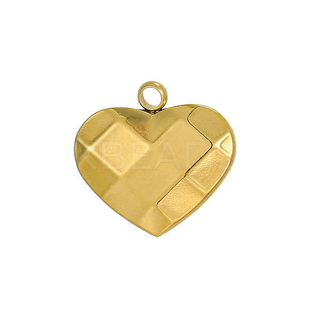 304 Stainless Steel Pendants STAS-OY002-52G-1