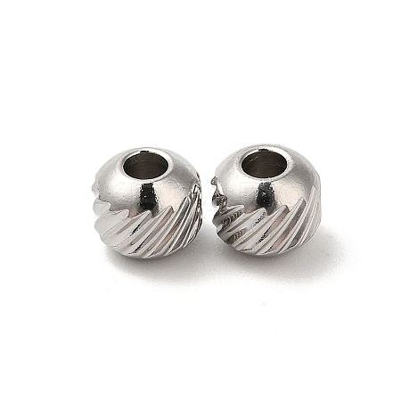 Non-Tarnish 201 Stainless Steel Bead STAS-H214-29B-P-1-1