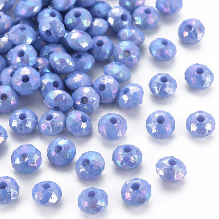 Opaque Acrylic Beads MACR-Q239-018C-04-1