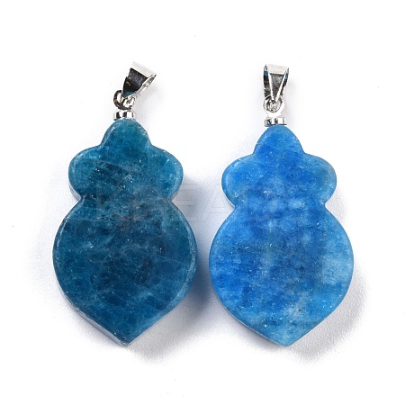 Natural Apatite Pendants G-A203-02A-1