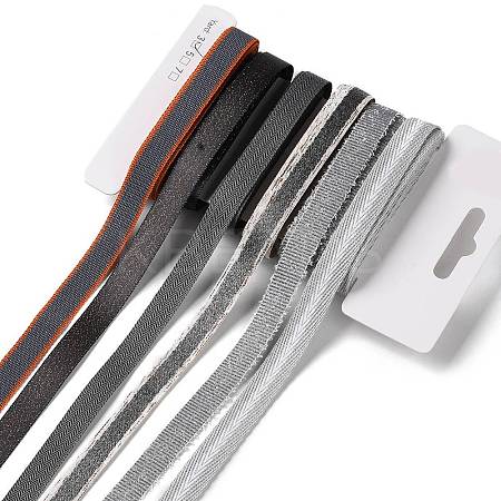 18 Yards 6 Styles Polyester Ribbon SRIB-Q022-A01-1