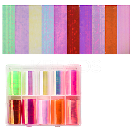10 Colors Nail Art Transfer Stickers MRMJ-R090-06D-1
