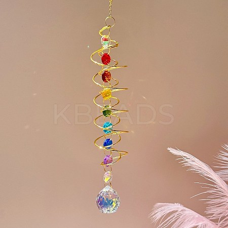 Teardrop Glass Suncatchers PW-WG78AA0-02-1