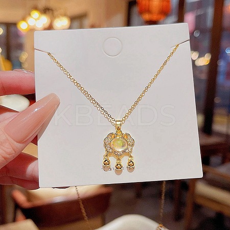 Stainless Steel Cable Chain Necklaces FS-WG30730-12-1