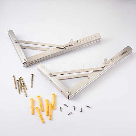 304 Stainless Steel Folding Shelf Brackets SW-TAC0001-13P-1