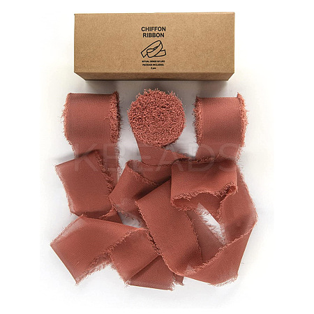 Polyester Chiffon Ribbon HULI-PW0002-054F-1