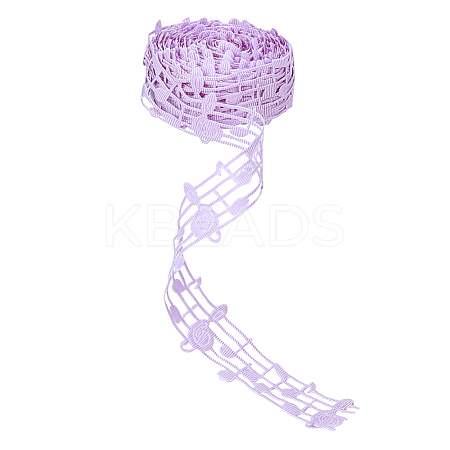 Hollow Lace Embossing Ribbon OCOR-WH0046-02A-1
