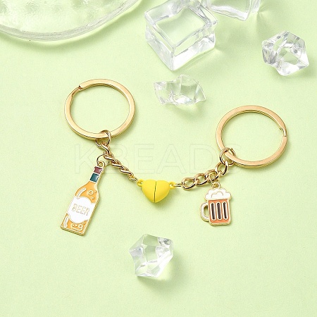 Alloy Enamel Keychain KEYC-YW00130-02-1