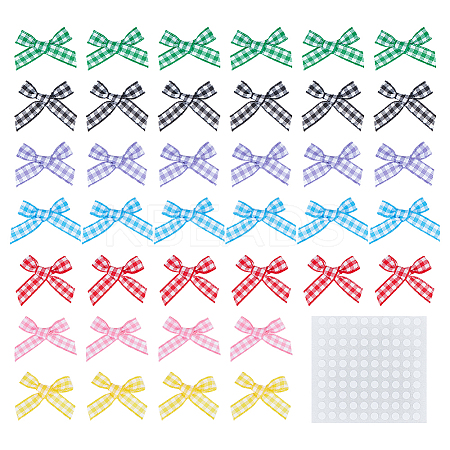 140Pcs 7 Colors Handmade Woven Costume Accessories DIY-FG0003-67-1