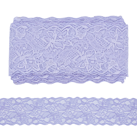 Nylon Lace Ribbon OCOR-WH0105-042A-1