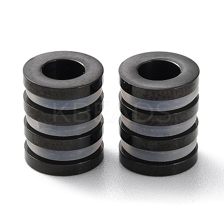 Ion Plating(IP) 303 Stainless Steel European Beads STAS-E454-45B-1