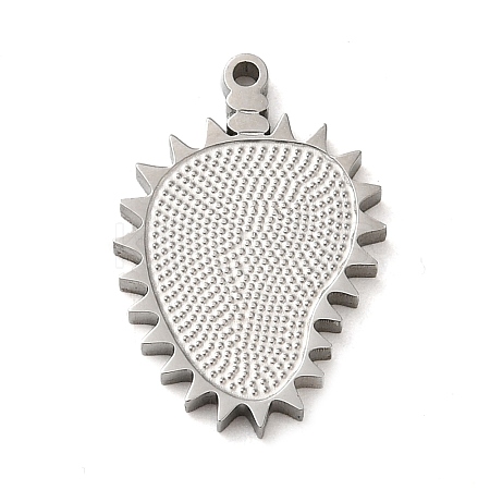 Non-Tarnish 304 Stainless Steel Pendants STAS-D018-02P-1
