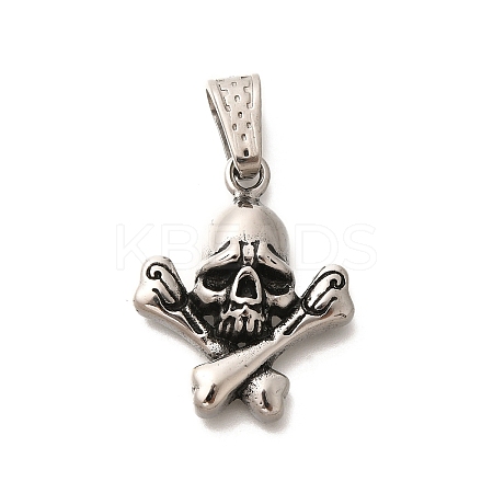 304 Stainless Steel Pendants STAS-Z110-48I-AS-1