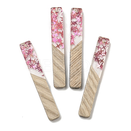 Wooden Pendants FIND-B042-06B-1