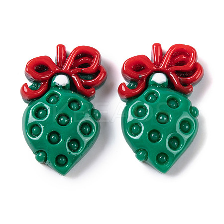 Christmas Decorations Theme Opaque Resin Decoden Cabochons LS-RESI-Z026-01H-1