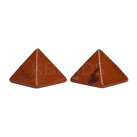 Natural Red Agate Orgonite Pyramid Display Decorations G-C186-07D-1