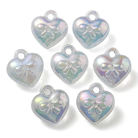 Luminous UV Plating Transparent Acrylic Pendants OACR-P010-10C-1