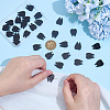 60Pcs Acrylic Buttons BUTT-PH0001-59B-02-3
