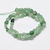 Natural Green Strawberry Quartz Beads Strands G-F521-30-2