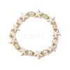 Synthetic Turquoise Beads Stretch Bracelets for Women BJEW-JB11574-03-2