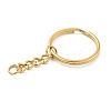 Ion Plating(IP) 304 Stainless Steel Split Key Rings LS-KEYC-M035-01G-2