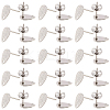 DICOSMETIC 80Pcs 304 Stainless Steel Stud Earring Findings STAS-DC0011-50-1