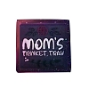 Square Mother's Day Word MOM DIY Tray Silicone Molds DIY-G112-02C-1