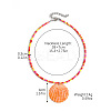 Summer Beach Natural Shell Pendant Glass Seed Beaded Necklaces for Women FS-WGEF253-08-2