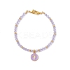 Imitation Austrian Crystal Beads Stretch Bracelets BJEW-JB11571-2