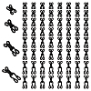 120Bgas 4 Styles Nylon & Iron Hook and Eye DIY-NB0016-10A-1