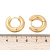 202 Stainless Steel Huggie Hoop Earrings LS-EJEW-O087-08C-G-4
