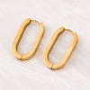 PVD Vacuum Plating 304 Stainless Steel Huggie Hoop Earrings X-STAS-S103-21G-4
